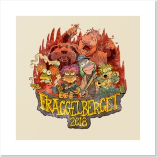 Berget fragle Posters and Art